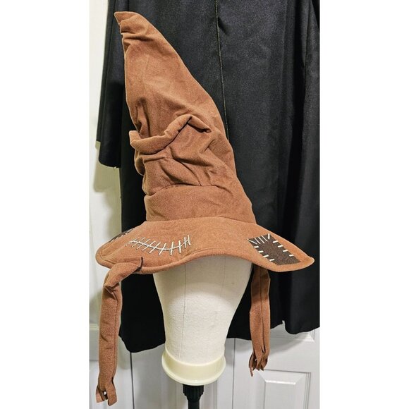 Harry Potter Hogwarts Kids Deluxe Costume Robe House Crests Hufflepuff Disguise - Picture 2 of 11